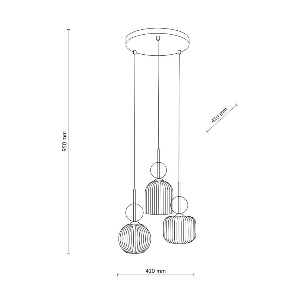 Lampadari Moderni-Selezionato da Mazzolaluce Lampadario a sospensioni per soggiorno