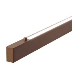 Lampadari Moderni-Perenz Illuminazione Lampadario barra led cct biemissione 45w marrone per tavolo link perenz