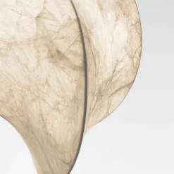 Lampadari Moderni-Selezionato da Mazzolaluce Lampadario bianco di seta di gelso 62cm design moderno