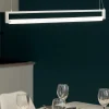 Lampadari Cucina-Selezionato da Mazzolaluce Lampadario bianco luce girevole per isola cucina moderna