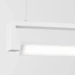 Lampadari Cucina-Selezionato da Mazzolaluce Lampadario bianco luce girevole per isola cucina moderna