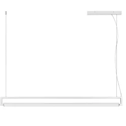 Lampadari Cucina-Selezionato da Mazzolaluce Lampadario bianco luce girevole per isola cucina moderna