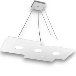Lampadari Cucina-Top Light Lampadario bianco per sal da pranzo moderna plate
