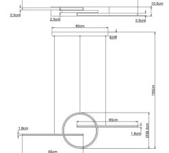 Lampadari Moderni-Selezionato da Mazzolaluce Lampadario bianco per soggiorno moderno led dimmerabile