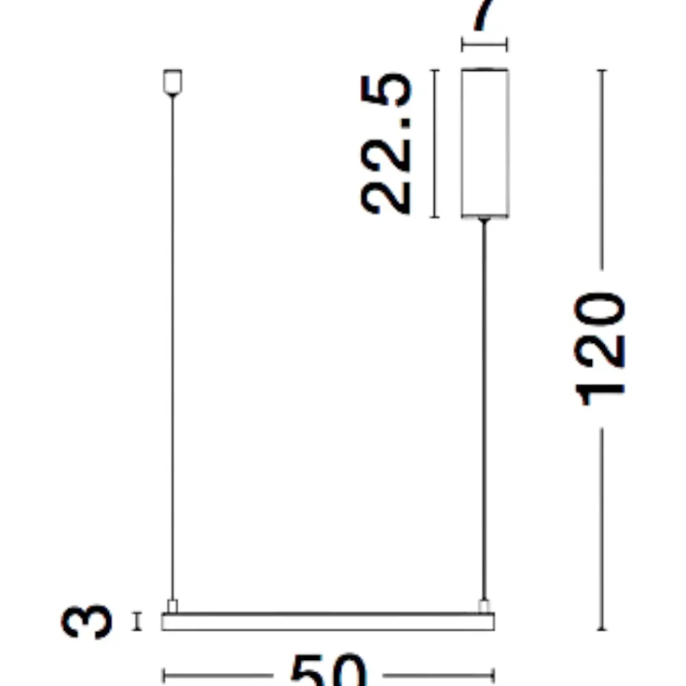 Lampadari Moderni-Selezionato da Mazzolaluce Lampadario bianco quadrato 50cm moderno pendente