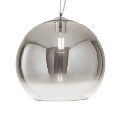 Lampadari Moderni-Perenz Illuminazione Lampadario boccia di vetro 35cm fume perenz planet