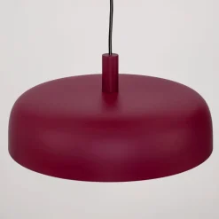 Lampadari Cucina-Selezionato da Mazzolaluce Lampadario bordeaux cupola per tavolo da cucina led 27w 3000k