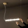Lampadari Moderni-Perenz Illuminazione Lampadario bubbles perenz led 38w 3000k per soggiorno moderno