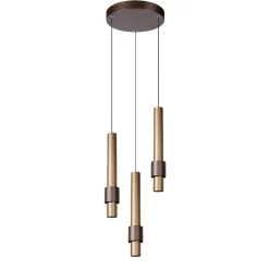 Lampadari Moderni-Selezionato da Mazzolaluce Lampadario caffe oro per tavolo sala da pranzo moderna
