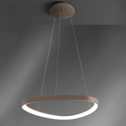 Lampadario Camera Da Letto-Vivida International Lampadario camera da letto led 60w 3000k 4000k sabbia vivida lifering