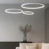 Lampadari Moderni-Gea Luce Lampadario 3 cerchi moderno led erika s-3d l