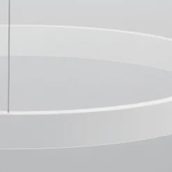 Lampadari Moderni-Selezionato da Mazzolaluce Lampadario cerchio bianco 60cm led biemissione 60w 3000k dimmerabile