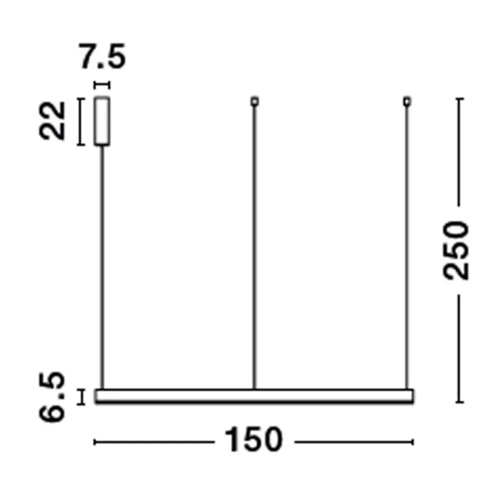 Lampadari Moderni-Selezionato da Mazzolaluce Lampadario cerchio 150cm bianco led 2700k a 6000k dimmerabile