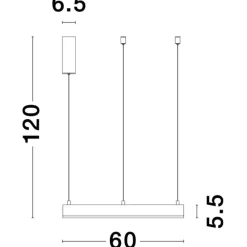 Lampadari Moderni-Selezionato da Mazzolaluce Lampadario cerchio 60cm bianco led 40w 2700k a 6000k dimmerabile