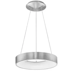 Lampadari Moderni-Selezionato da Mazzolaluce Lampadario cerchio 38cm grigio tondo led 30w 3000k