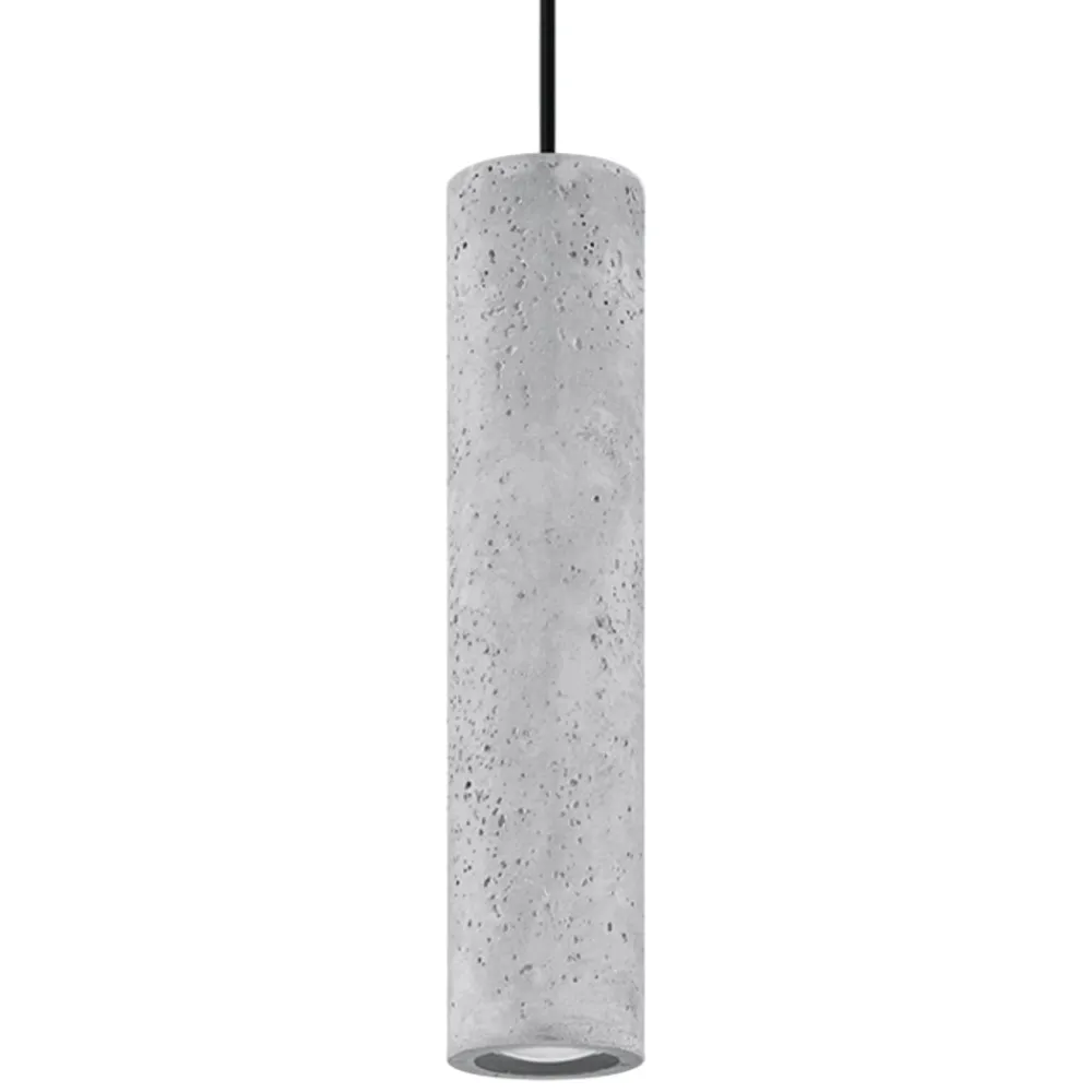 Lampadari Cucina-Selezionato da Mazzolaluce Lampadario cilindri di cemento per cucina