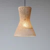 Lampadari Cucina-Selezionato da Mazzolaluce Lampadario clessidra per cucina 20 cm marrone naturale