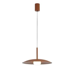 Lampadari Cucina-Selezionato da Mazzolaluce Lampadario colore caffe saliscendi led 3000k per cucina