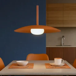 Lampadari Cucina-Selezionato da Mazzolaluce Lampadario colore caffe saliscendi led 3000k per cucina