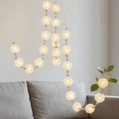 Lampadari Moderni-Selezionato da Mazzolaluce Lampadario con decentramento cromo led 3000k dimmerabile bocce vetro decorato