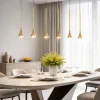 Lampadari Moderni-Fabas Luce Lampadario con lampade a sospensione moderne oro ottone susa