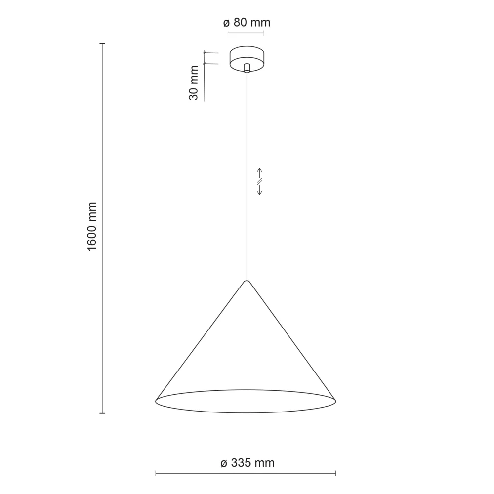 Lampade A Sospensione-Selezionato da Mazzolaluce Lampadario cono 33 cm blu a sospensione di metallo per cucina