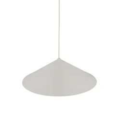 Lampadari Cucina-Selezionato da Mazzolaluce Lampadario cono 40 cm sospensione champagne per tavolo cucina moderna