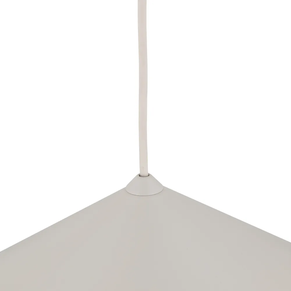 Lampadari Cucina-Selezionato da Mazzolaluce Lampadario cono 40 cm sospensione champagne per tavolo cucina moderna