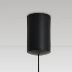 Lampade A Sospensione-Selezionato da Mazzolaluce Lampadario cono led dimmerabile nero a sospensione