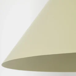 Lampadari Cucina-Selezionato da Mazzolaluce Lampadario cono verde 50 cm a sospensione di metallo per cucina moderna