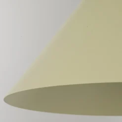 Lampade A Sospensione-Selezionato da Mazzolaluce Lampadario cono verde 33 cm di metallo per cucina