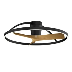 Ventilatori Da Soffitto-Selezionato da Mazzolaluce Lampadario con pale moderna led cct con telecomando 13mq dimmerabile