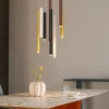 Lampadari Moderni-Selezionato da Mazzolaluce Lampadario con pendenti led multicolor per soggiorno moderno