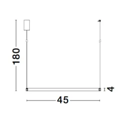 Lampadari Moderni-Selezionato da Mazzolaluce Lampadario contemporaneo anello ottone 45cm led 3000k