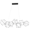 Lampadari Moderni-Selezionato da Mazzolaluce Lampadario costellazione nero design moderno per soggiorno