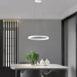 Lampadari Moderni-Gea Luce Lampadario criseide sg bianco led 80w 3000k
