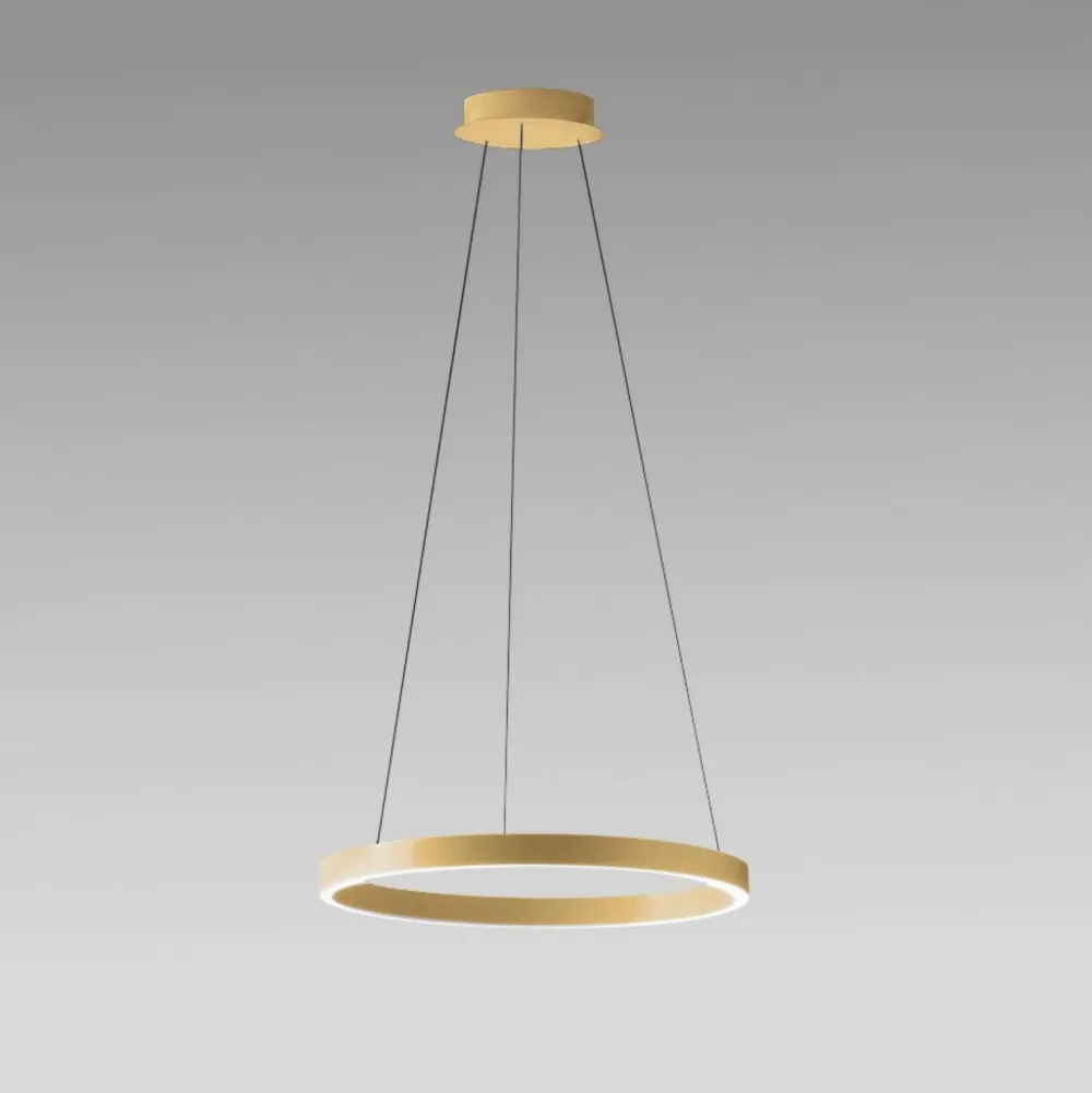Lampadari Moderni-Gea Luce Lampadario criseide s p oro rotondo led 60w 3000k