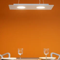 Lampadari Cucina-Top Light Lampadario cucina moderna bianco