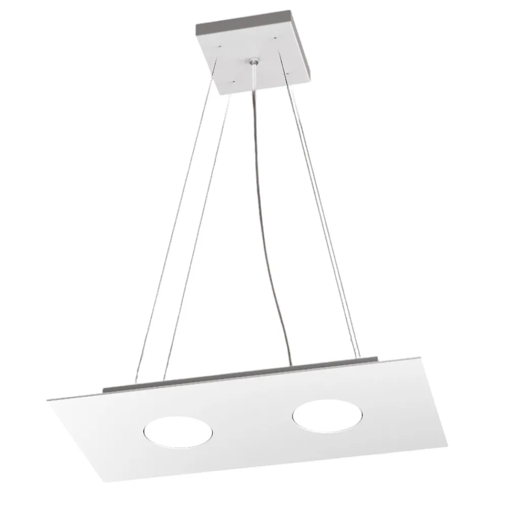 Lampadari Cucina-Top Light Lampadario cucina moderna bianco