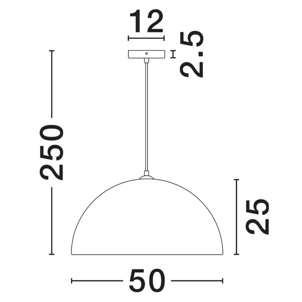 Lampadari Cucina-Selezionato da Mazzolaluce Lampadario cupola 50cm bianca effetto pietra per cucina