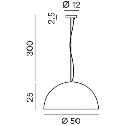 Lampadari Cucina-Perenz Illuminazione Lampadario cupola 50cm marrone oro steel