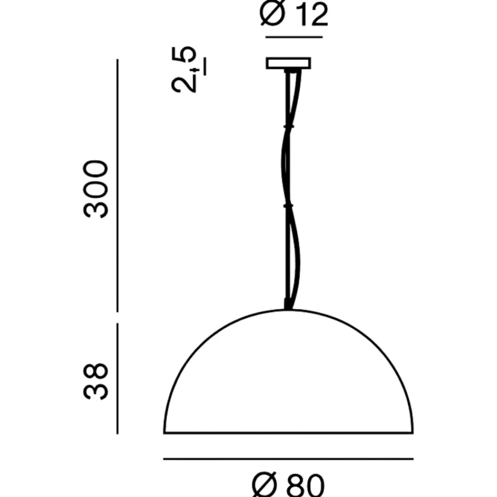 Lampadari Cucina-Perenz Illuminazione Lampadario cupola 80cm marrone oro per cucina steel perenz