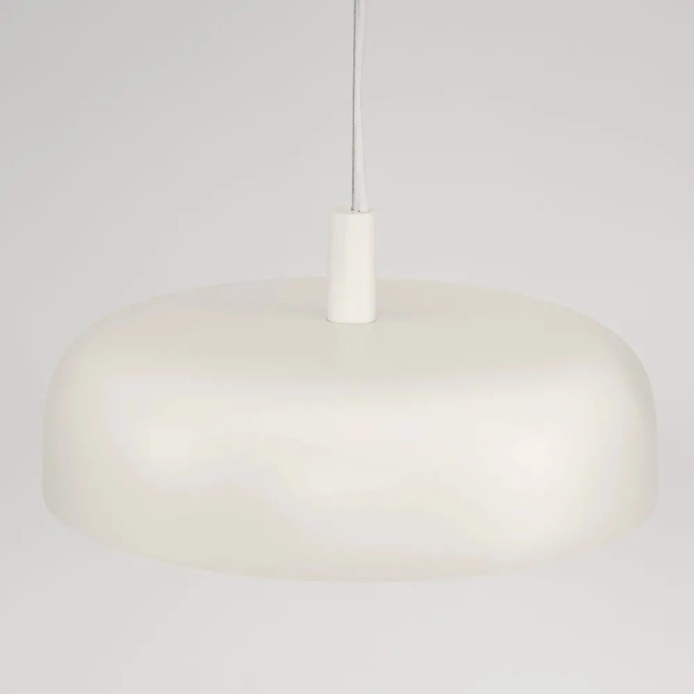 Lampadari Cucina-Selezionato da Mazzolaluce Lampadario cupola crema tavolo cucina moderna led 27w 3000k