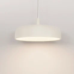 Lampadari Cucina-Selezionato da Mazzolaluce Lampadario cupola crema tavolo cucina moderna led 27w 3000k