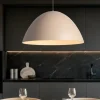 Lampadari Cucina-Selezionato da Mazzolaluce Lampadario cupola di metallo 50 cm sabbia per cucina