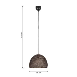 Lampadari Moderni-Selezionato da Mazzolaluce Lampadario cupola maglie di metallo ottone invecchiato