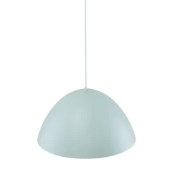 Lampadari Cucina-Selezionato da Mazzolaluce Lampadario cupola metallo celeste 50cm per cucina