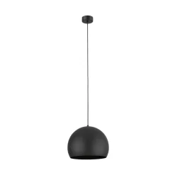 Lampadari Cucina-Selezionato da Mazzolaluce Lampadario da cucina a cupola nero