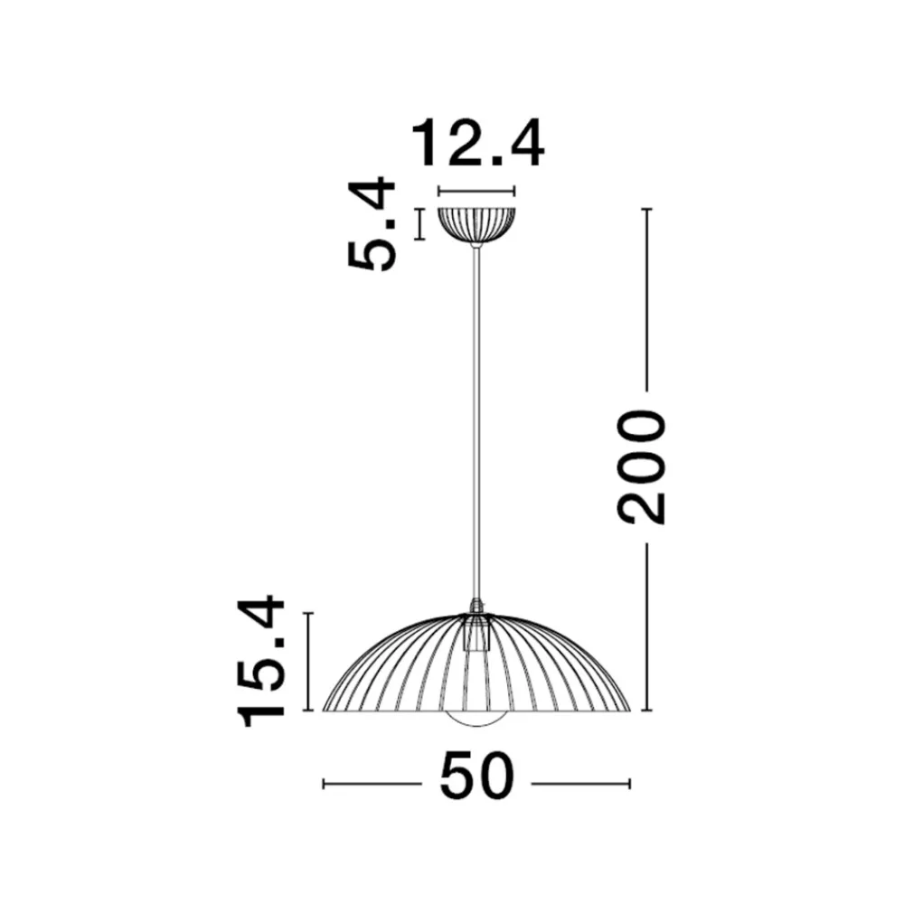 Lampadari Cucina-Selezionato da Mazzolaluce Lampadario da cucina bianco design moderno in cemento