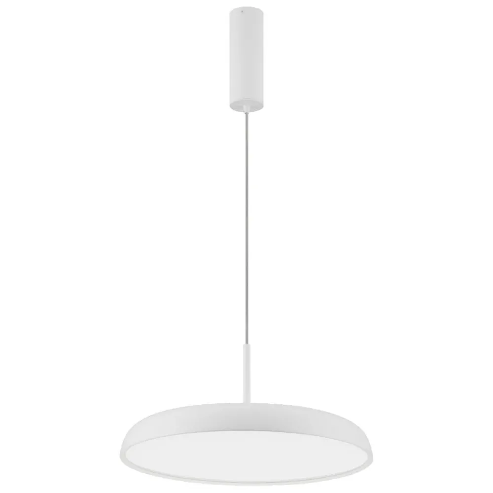 Lampadari Cucina-Selezionato da Mazzolaluce Lampadario da cucina bianco led cct dimmerabile con telecomando